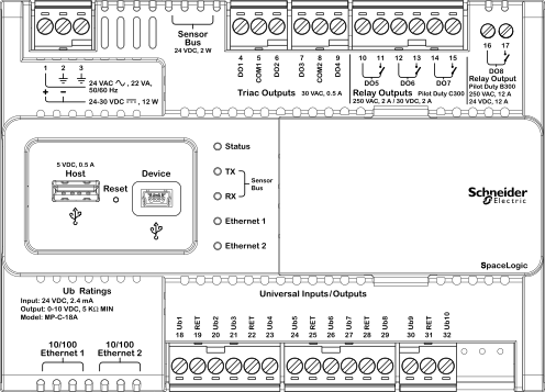 Screw terminals and other connectors, MP-C-18A
