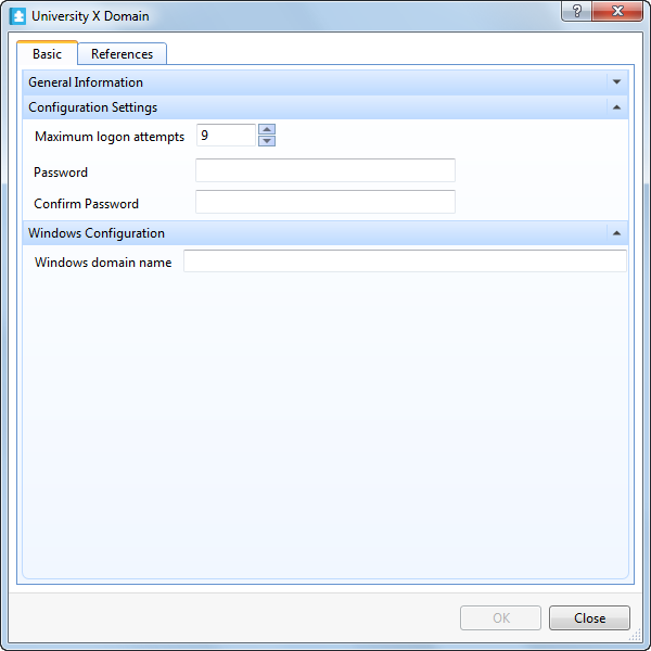 Domain properties
