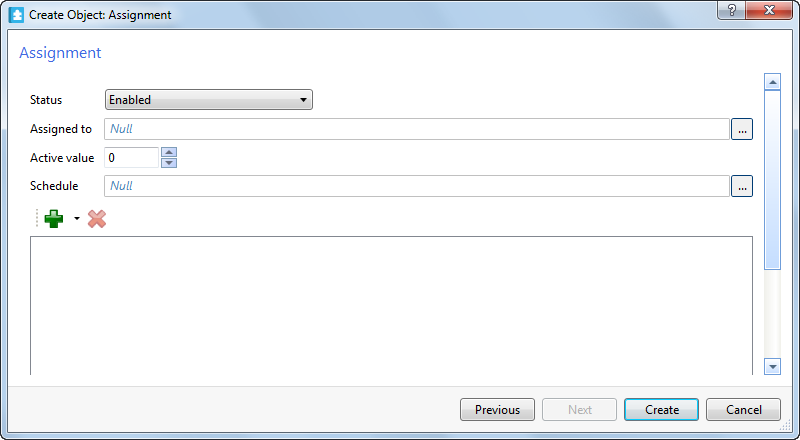 Creating an Automatic Assignment