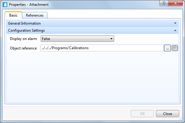 Attachment properties
