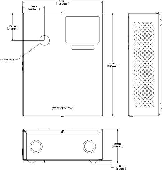 MNA-FLO-1 Enclosure
