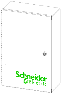 UNM-SCH13186RC Enclosure - Front View
