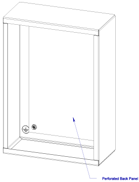 UNM-SCH13186RC Enclosure - Inside View
