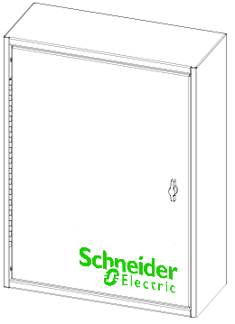 UNM-SCH242410RC Enclosure - Front View
