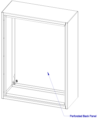 UNM-SCH242410RC Enclosure - Inside View
