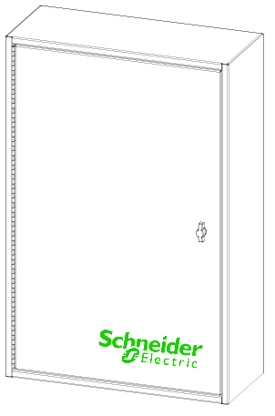 UNM-SCH243610RC Enclosure - Front View
