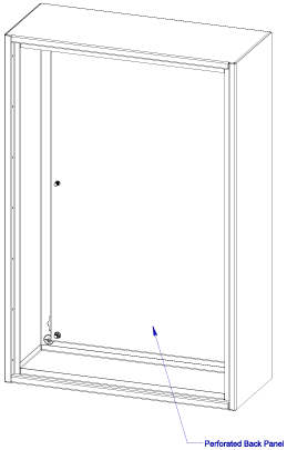 UNM-SCH243610RC Enclosure - Inside View
