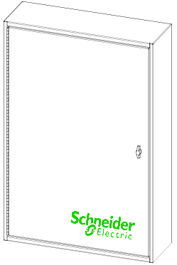 UNM-SCH303610RC Enclosure - Front View
