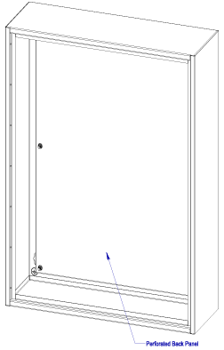 UNM-SCH303610RC Enclosure - Inside View
