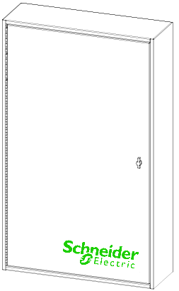 UNM-SCH304810RC Enclosure - Front View
