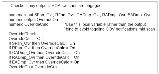 HOA Switch Supervision- Example Script Program
