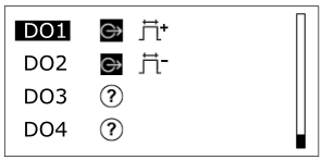 A pair of tristate pulsed output points
