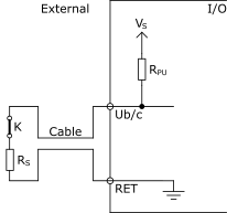 Series only external connection
