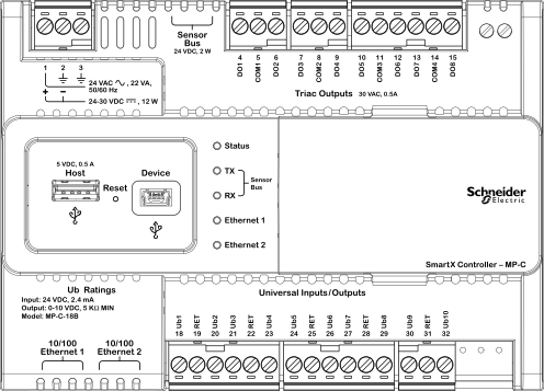 Screw terminals and other connectors, MP-C-18B
