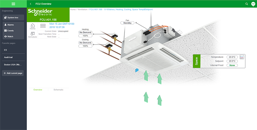 Sample WebStation interface
