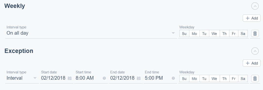 Xenta Central Schedule Editor
