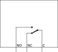 Form C digital output internal configuration
