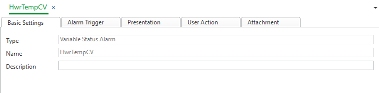 Basic Settings view
