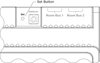 RP Series expansion module Set button
