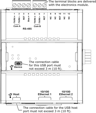 AS-P-NL model screw terminals and other connectors
