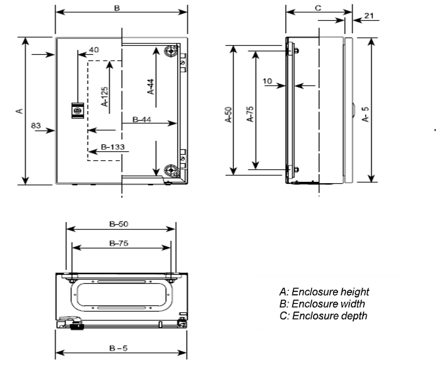 Smaller SEBOX enclosure models
