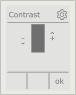 Contrast screen
