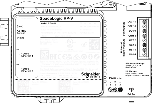 Screw terminals and other connectors, RP-V-5A 
