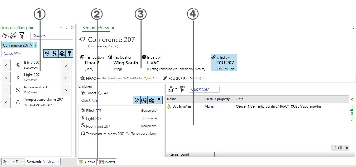 Semantic Navigation View in WorkStation
