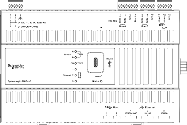 Screw terminals and other connectors, AS-P-L-3 
