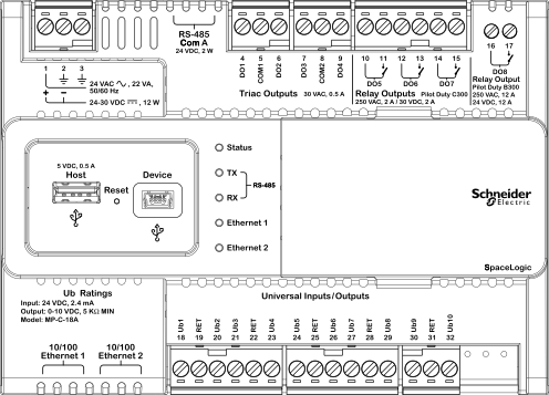 Screw terminals and other connectors, MP-C-18A
