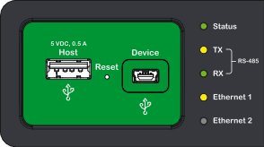 MP-C controller LEDs
