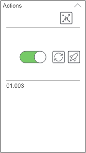 Actions menu
