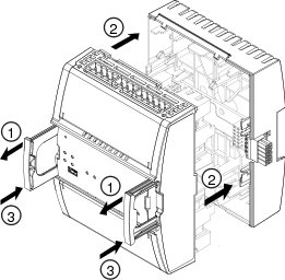 Tvådelad design
